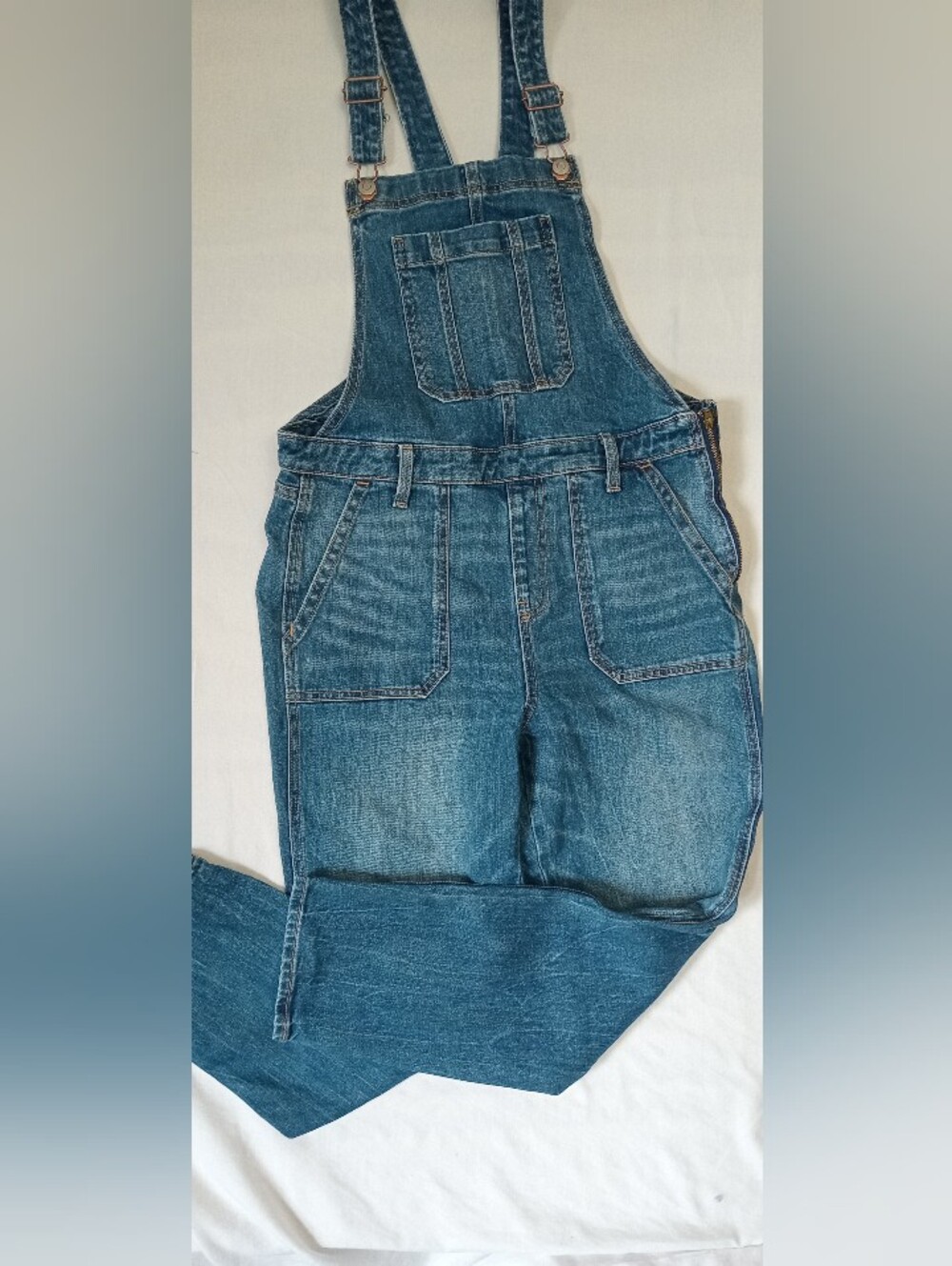 Old Navy Denim Overalls Womens Size 12